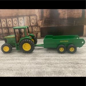 John Deer Tractor and Wagon